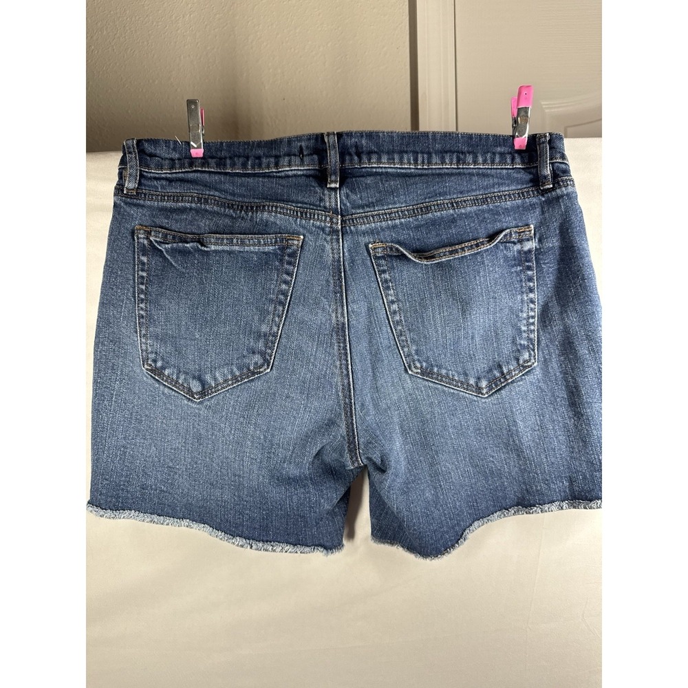 Loft Womens Navy Jeans Shorts Size 4 - Picture 6 of 6